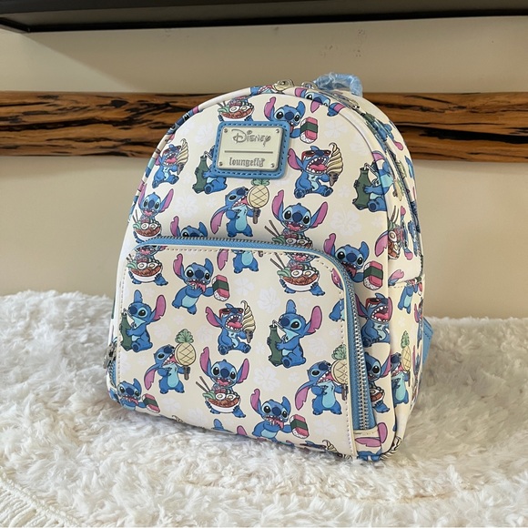 Loungefly Handbags - Loungefly Disney Stitch Pineapple Mini Backpack